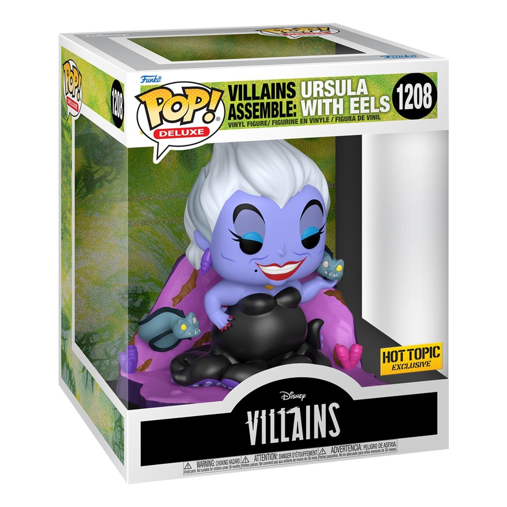 Funko Pop! Deluxe: Disney - Ursula With Eels - Hot Topic (Exclusive) #1208